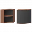 Стойка угловая А-550 Терракота 900x900x1220 Ресепшен