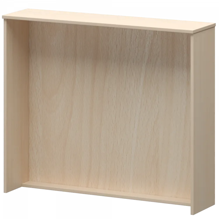 Стойка прямоугольная А-553 Бук 1460x360x1220 Ресепшн