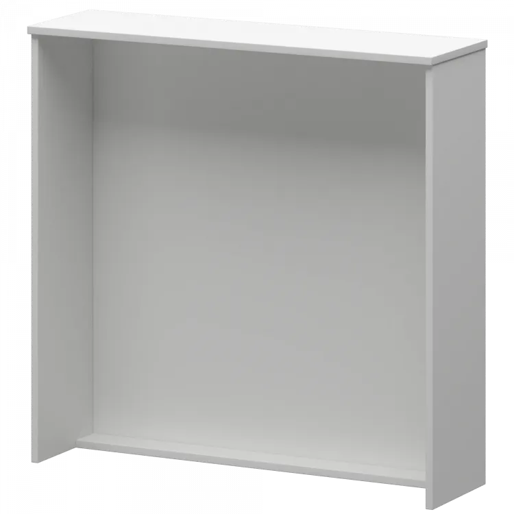 Стойка прямоугольная А-552 Белый 1260x360x1220 Ресепшн