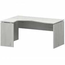 Стол эргономичный левый НТ-060.ЛВ Сосна винтер 1600x1100x750 Аргентум