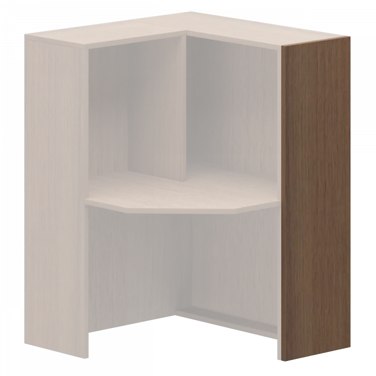 Панель декоративная А-559 Орех 340x22x1222 Ресепшн