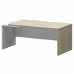 Стол руководителя левый KZ-18L Кронберг/Белый 1800x900x750 Кортез