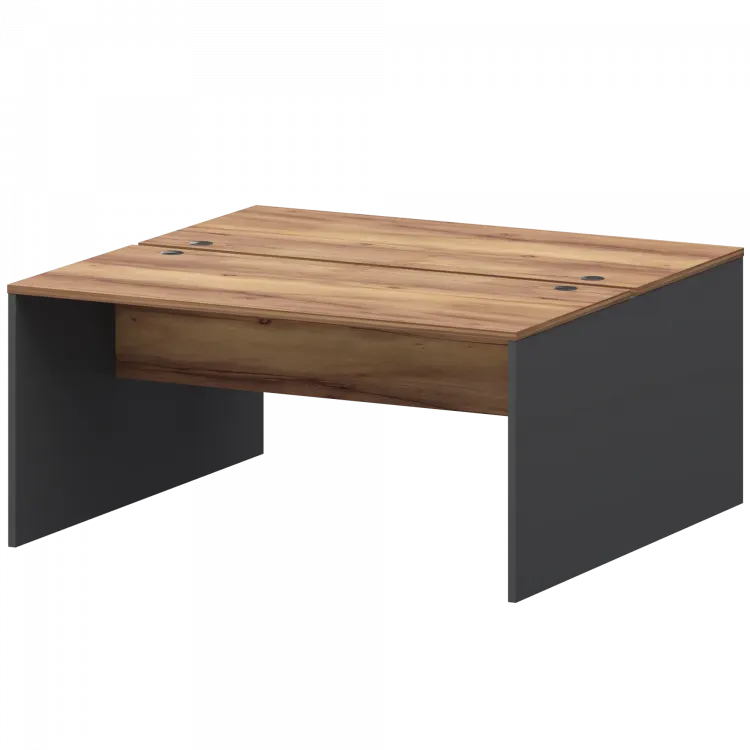 Бенч двойной Тип1 СМСР25-2.16.73 Графит/Таксония 1600x1496x750 Смарт