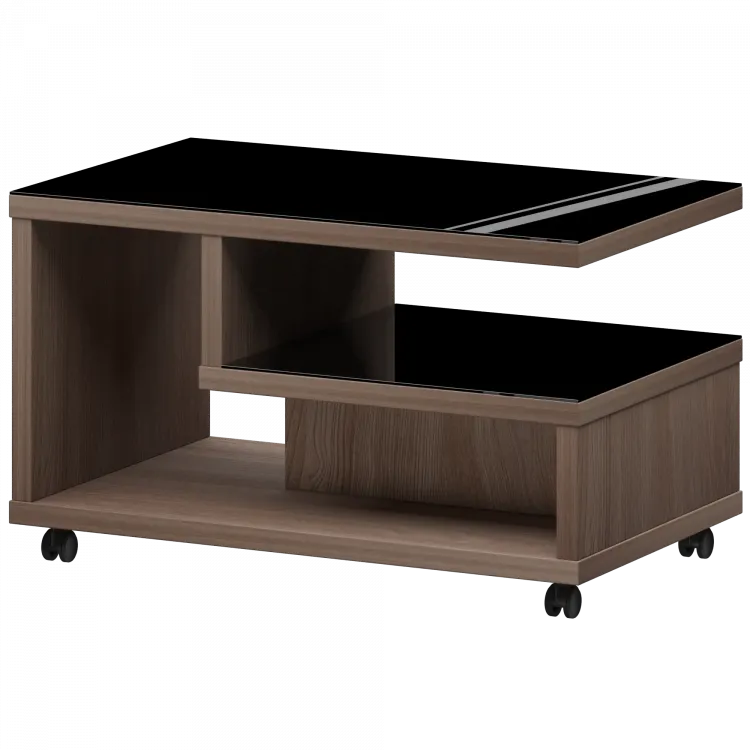 Стол журнальный КТ-10.38 Темный шимо 880x538x530 Акцент