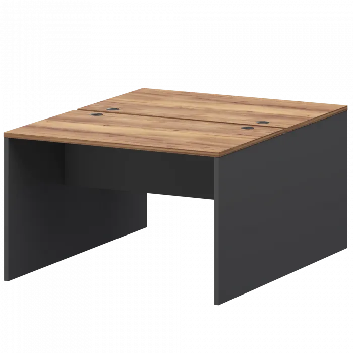 Бенч двойной Тип2 СМСР25-2.12.60 Графит/Таксония 1200x1236x750 Смарт