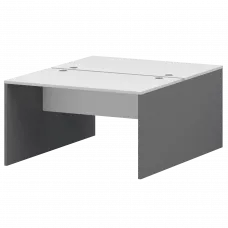 Бенч двойной Тип1 СМСР25-2.12.73 Графит/Белый 1200x1496x750 Смарт