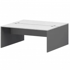 Бенч двойной Тип2 СМСР25-2.16.73 Графит/Белый 1600x1496x750 Смарт