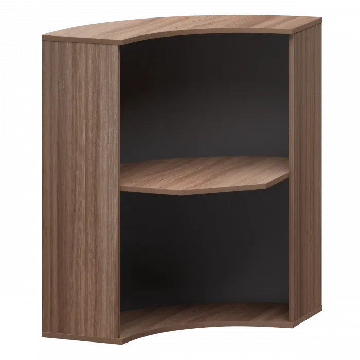 Стойка угловая А-550 Темный шимо 900x900x1220 Ресепшн