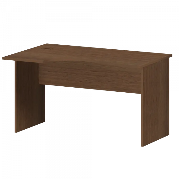 Стол эргономичный левый А-200.ЛВ Орех гварнери 1400x900x760 Арго