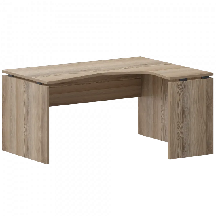 Стол эргономичный правый НТ-040.Ч.ПР Дуб сафари 1400x1100x750 Аргентум