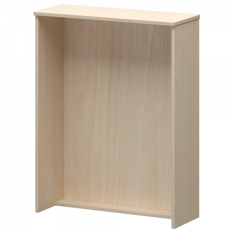 Стойка прямоугольная А-551 Бук 360x960x1220 Ресепшн