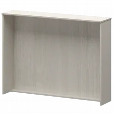 Стойка прямоугольная А-554 Ясень шимо 1660x360x1220 Ресепшн