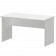 Стол с левым и правым кабель каналом А-003.К Белый 1400x730x760 Арго