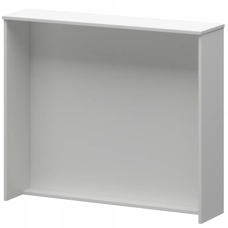 Стойка прямоугольная А-553 Белый 1460x360x1220 Ресепшн