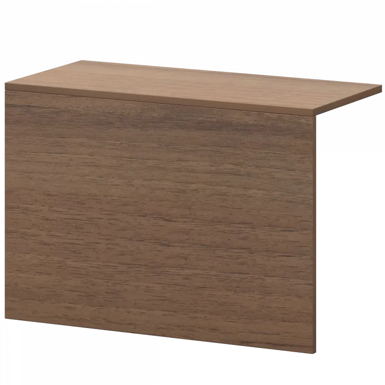 Накладка для стойки А-652 Орех 810x380x560 Ресепшн