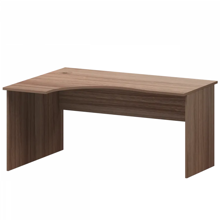 Стол эргономичный левый А-201.ЛВ Темный шимо 1600x1200x760 Арго