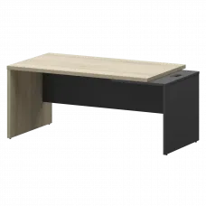 Стол руководителя правый KZ-18R Кронберг/Графит 1800x900x750 Кортез