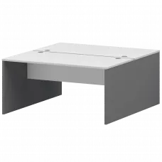 Бенч двойной Тип1 СМСР25-2.14.73 Графит/Белый 1400x1496x750 Смарт