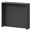 Стойка прямоугольная А-552 Антрацит 1260x360x1220 Ресепшен