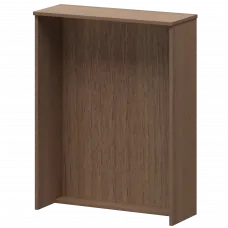 Стойка прямоугольная А-551 Орех 960x360x1220 Ресепшн