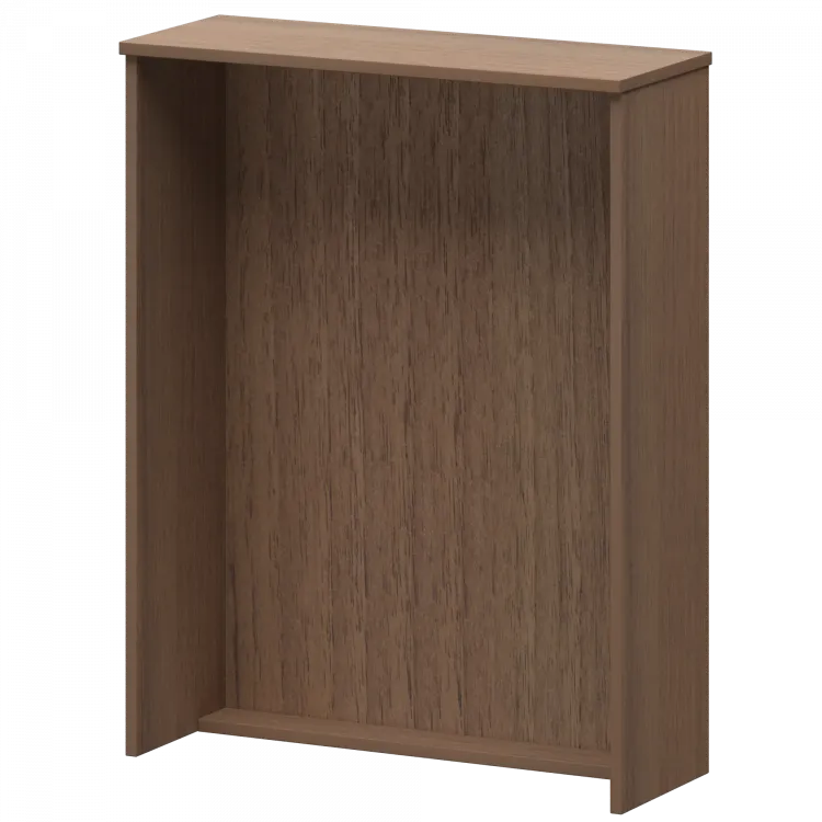 Стойка прямоугольная А-551 Орех 960x360x1220 Ресепшн