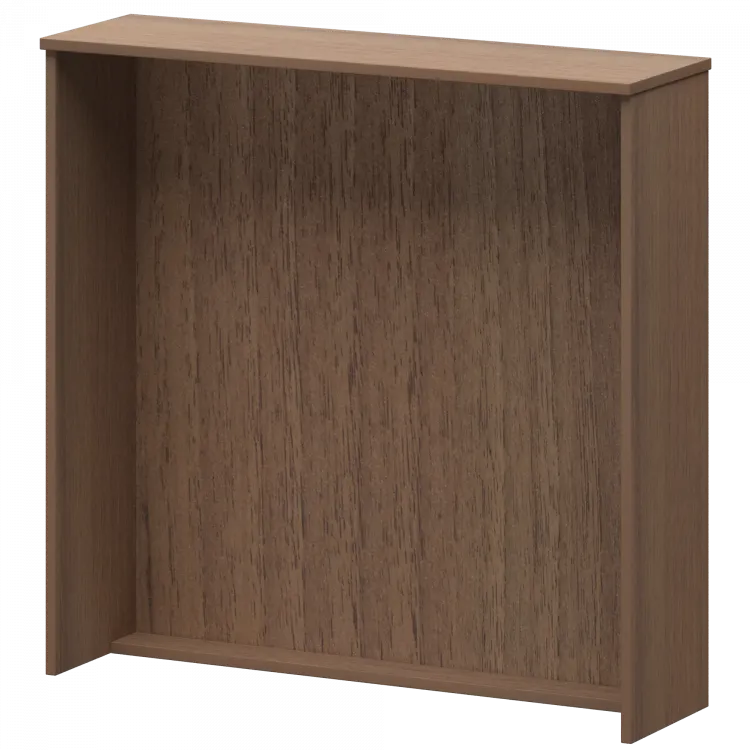 Стойка прямоугольная А-552 Орех 1260x360x1220 Ресепшн