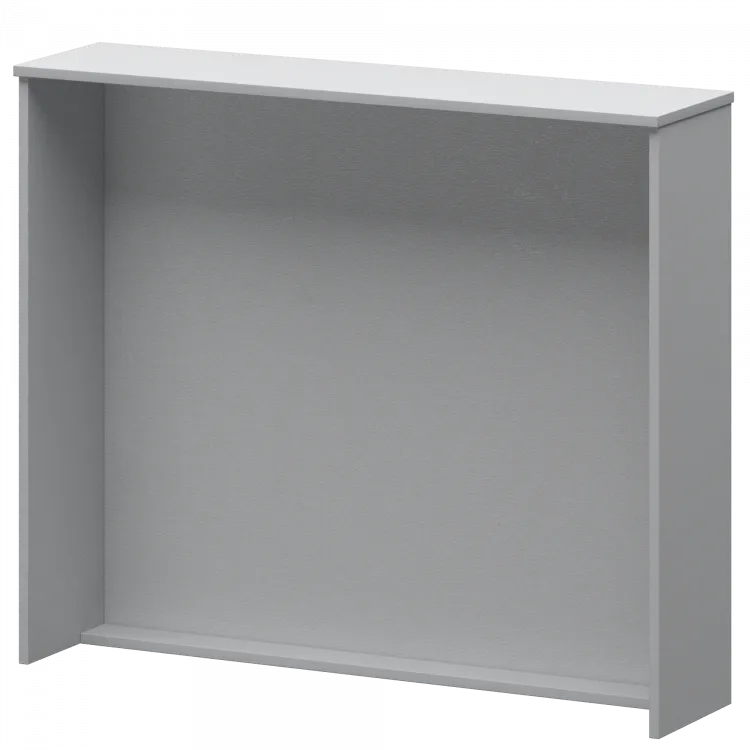 Стойка прямоугольная А-553 Серый 1460x360x1220 Ресепшн