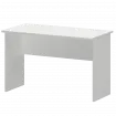 Стол с левым и правым кабель каналом А-002.60.К Белый 1200x600x760 Арго
