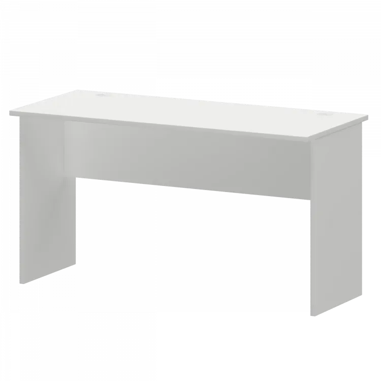 Стол с левым и правым кабель каналом А-003.60.К Белый 1400x600x760 Арго