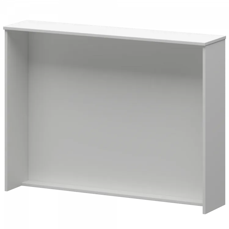 Стойка прямоугольная А-554 Белый 1660x360x1220 Ресепшн