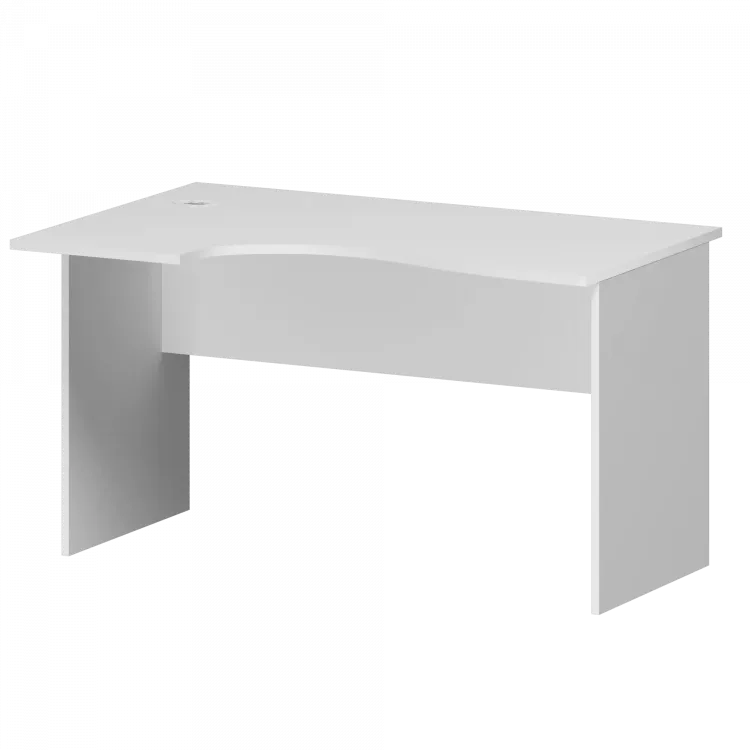 Стол эргономичный левый А-200.ЛВ Белый 1400x900x760 Арго