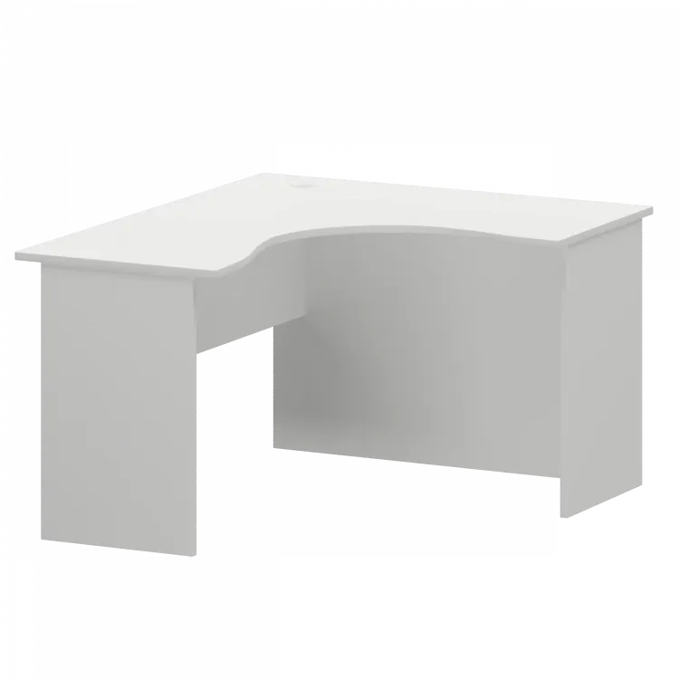 Стол компактный правый А-204.60.ПР Белый 1400x1200x760 Арго