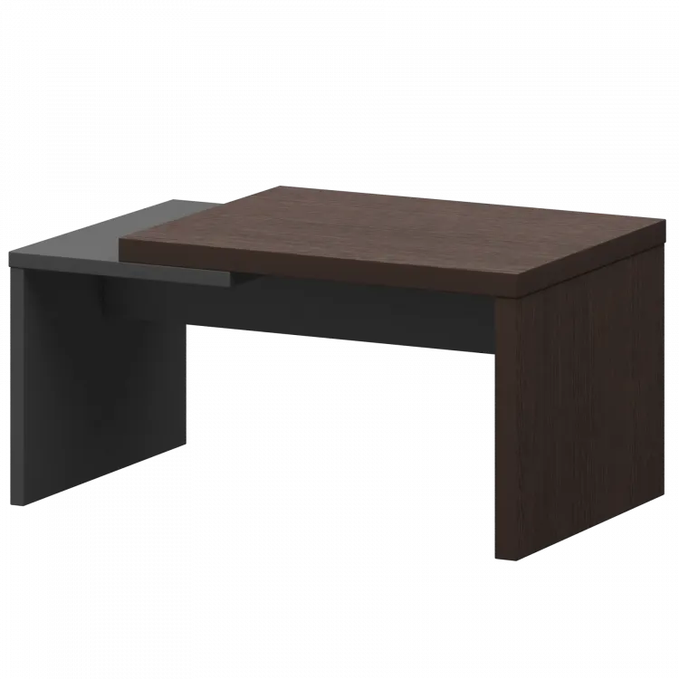 Стол журнальный KZH-09 Дуб венге/Графит 900x550x450 Кортез