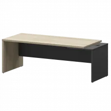 Стол руководителя правый KZ-22R Кронберг/Графит 2200x900x750 Кортез