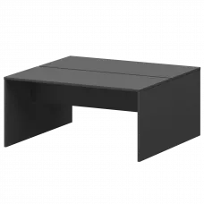 Бенч двойной СМСР25-2.16.73 Графит 1600x1496x750 Смарт