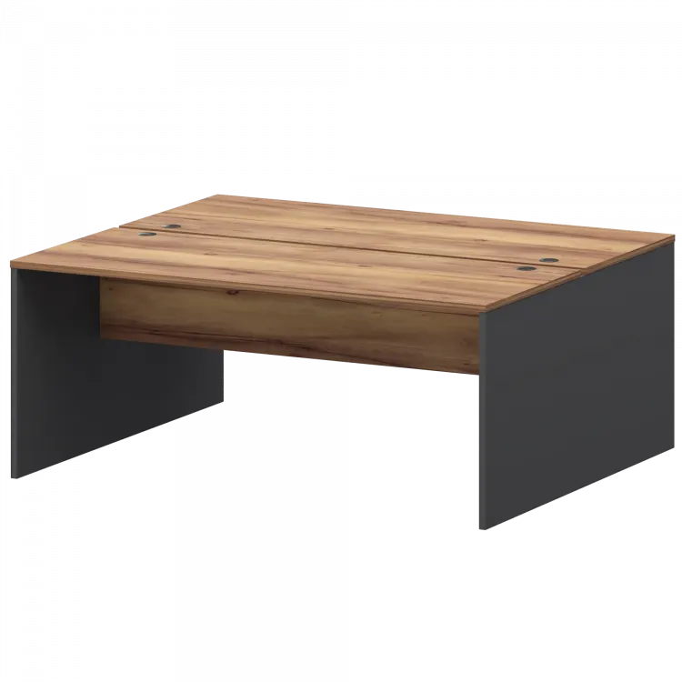 Бенч двойной Тип1 СМСР25-2.18.73 Графит/Таксония 1800x1496x750 Смарт