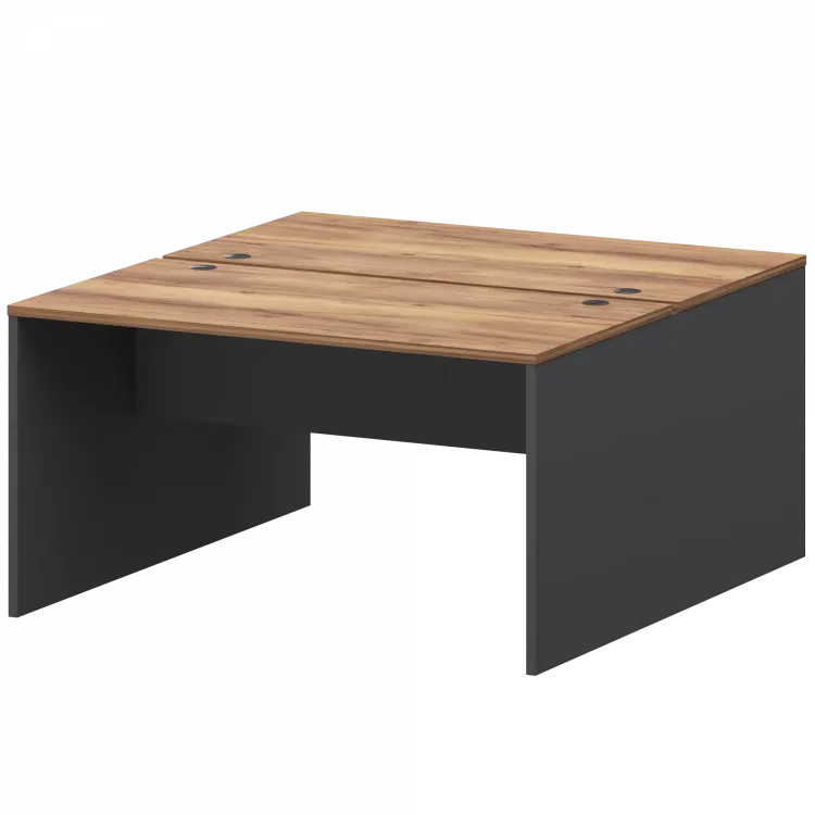 Бенч двойной Тип2 СМСР25-2.14.60 Графит/Таксония 1400x1236x750 Смарт