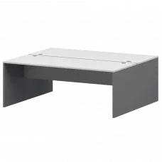 Бенч двойной Тип2 СМСР25-2.18.73 Графит/Белый 1800x1496x750 Смарт