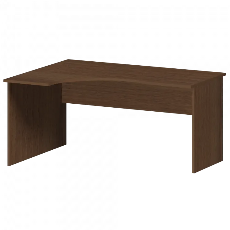 Стол эргономичный левый А-201.ЛВ Орех гварнери 1600x1200x760 Арго