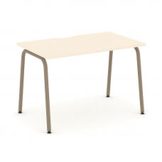 Estetica Стол рабочий ES.SP-2-VK Сатин/Металл Латте 1180*730*750