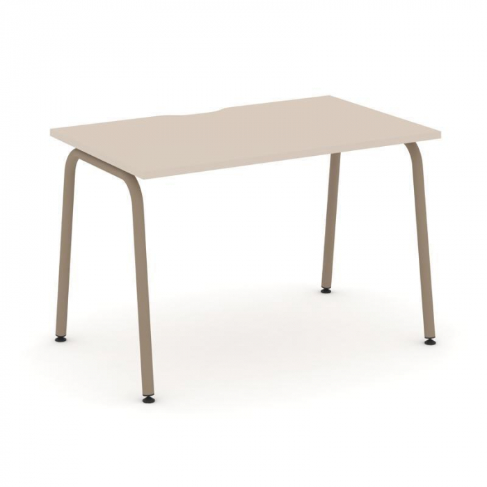 Estetica Стол рабочий ES.SP-2-VK Капучино/Металл Латте 1180*730*750