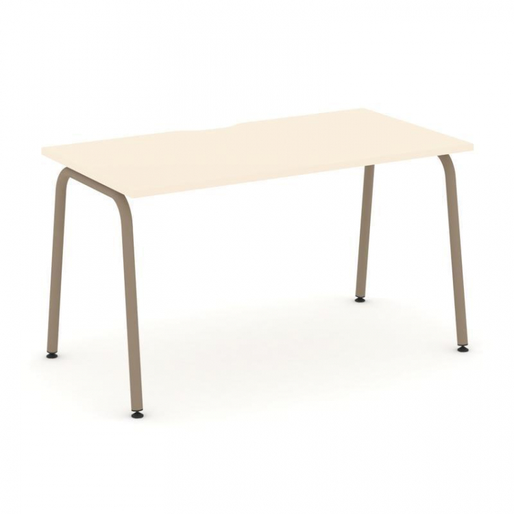 Estetica Стол рабочий ES.SP-3-VK Сатин/Металл Латте 1380*730*750