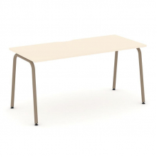 Estetica Стол рабочий ES.SP-4-VK Сатин/Металл Латте 1580*730*750