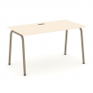 Estetica Стол рабочий ES.SP-3-LK Сатин/Металл Латте 1380*730*750