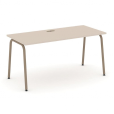 Estetica Стол рабочий ES.SP-4-LK Капучино/Металл Латте 1580*730*750