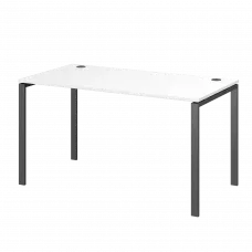 Стол на металлокаркасе АМ-005.60 Белый/Антрацит 1800x600x760 Арго-М