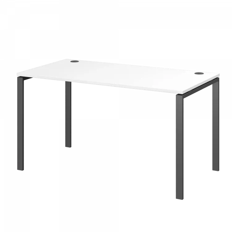 Стол на металлокаркасе АМ-005.60 Белый/Антрацит 1800x600x760 Арго-М