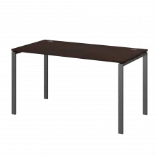 Стол на металлокаркасе АМ-005.60 Дуб венге/Антрацит 1800x600x760 Арго-М