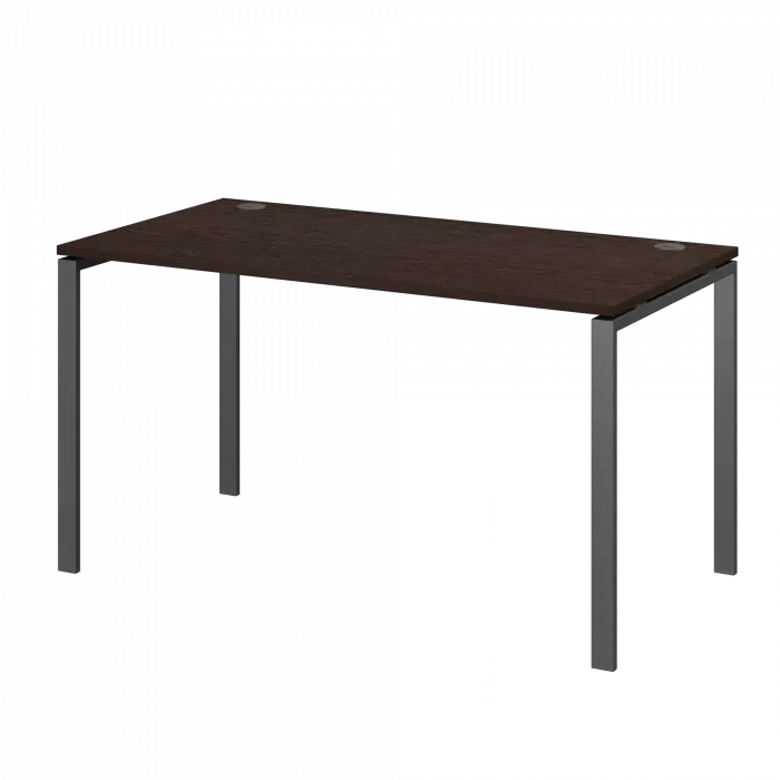 Стол на металлокаркасе АМ-005.60 Дуб венге/Антрацит 1800x600x760 Арго-М