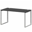 Стол на металлокаркасе СМС25-О-12К.73.Пр25 Графит/Белый 1200x730x750 Смарт